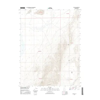 2017 Map of Red Pass, 2017 Print