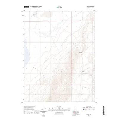 2023 Map of Red Pass, 2023 Print