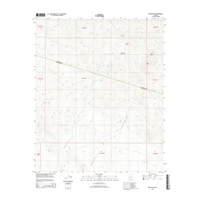 2014 Map of Red Picacho, 2014 Print