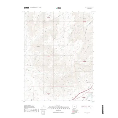 2019 Map of Red Pinnacle, 2019 Print