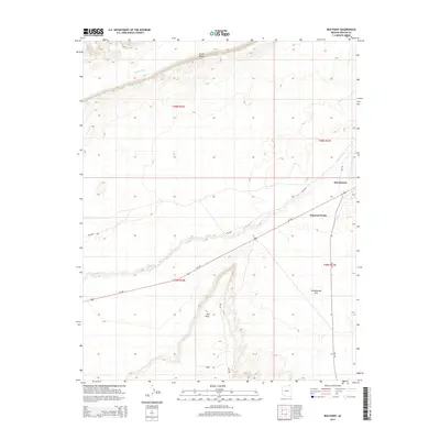 2014 Map of Red Point, 2014 Print