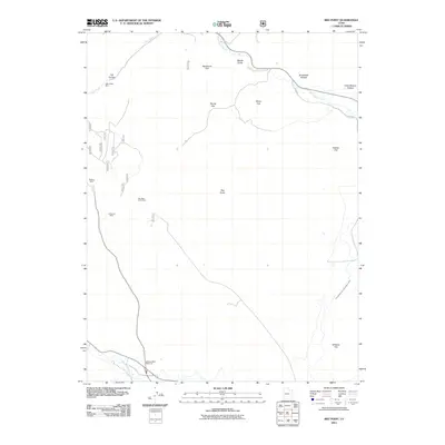 2011 Map of Red Point, 2011 Print