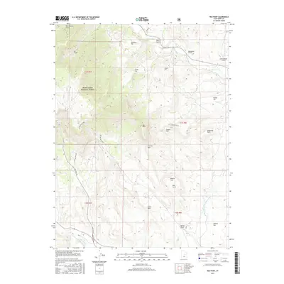 2017 Map of Red Point, 2017 Print