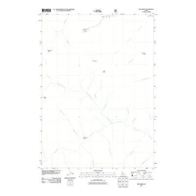 2011 Map of Red Ridge, 2011 Print