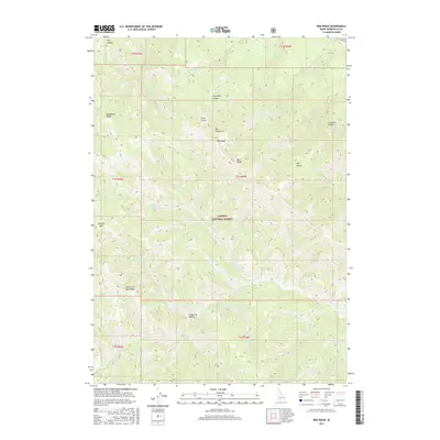 2017 Map of Red Ridge, 2017 Print