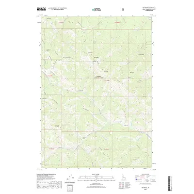 2020 Map of Red Ridge, 2020 Print
