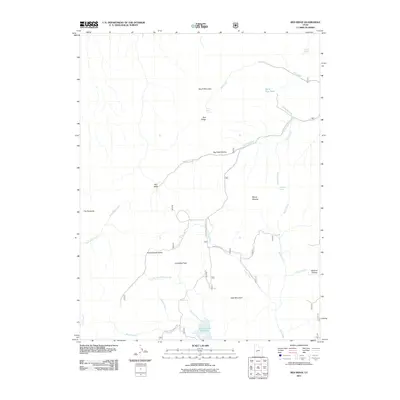2011 Map of Red Ridge, 2011 Print