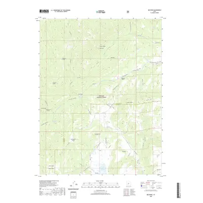 2020 Map of Red Ridge, 2020 Print