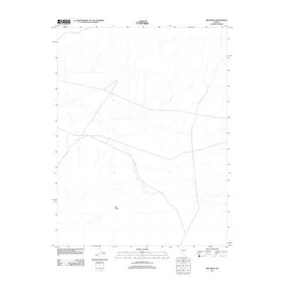 2011 Map of Red Ridge, 2011 Print