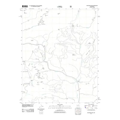 2011 Map of Red River Pass, 2011 Print