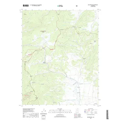 2020 Map of Red River Pass, 2020 Print