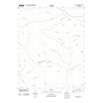 2010 Map of Red River Peak, 2010 Print