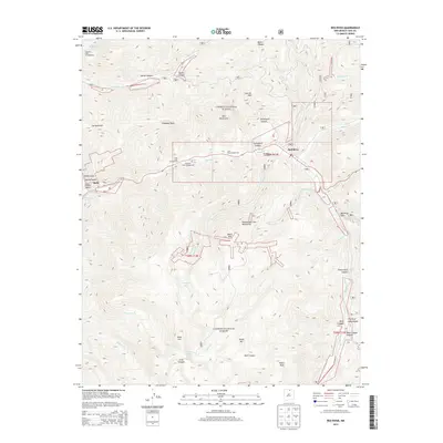 2013 Map of Red River, 2013 Print
