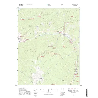 2020 Map of Red River, 2020 Print