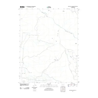 2011 Map of Red Rock Canyon, 2011 Print