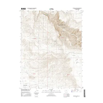 2016 Map of Red Rock Canyon, 2016 Print