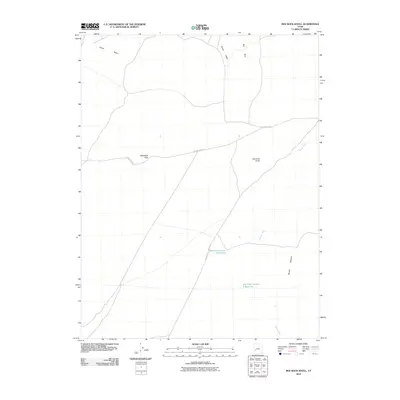 2010 Map of Red Rock Knoll, 2010 Print