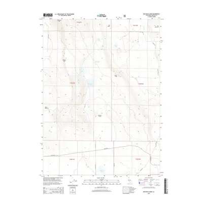 2015 Map of Red Rock Lakes, 2015 Print