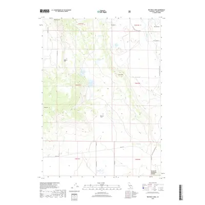 2018 Map of Red Rock Lakes, 2018 Print