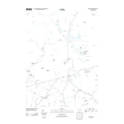 2013 Map of Red Rock, 2013 Print