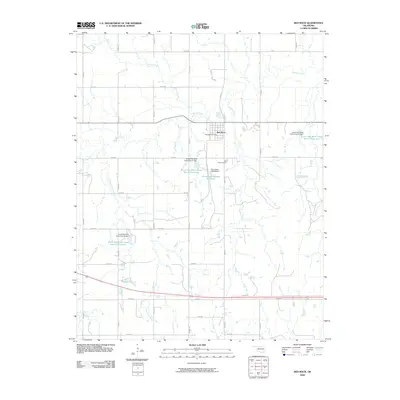 2009 Map of Red Rock, 2009 Print
