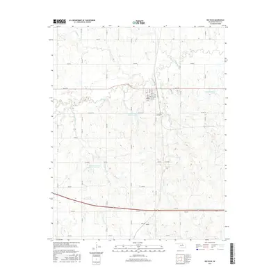 2016 Map of Red Rock, 2016 Print