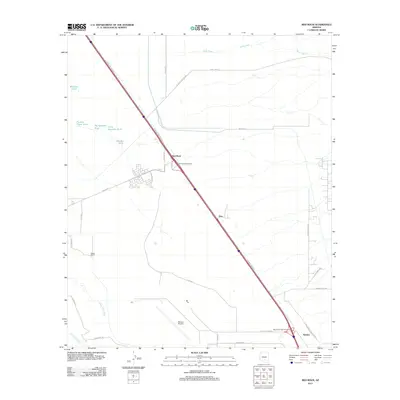 2011 Map of Red Rock, 2011 Print
