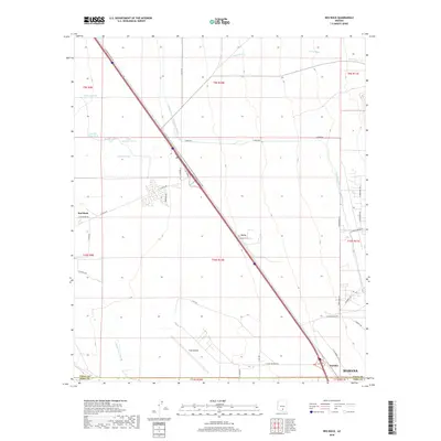2018 Map of Red Rock, 2018 Print