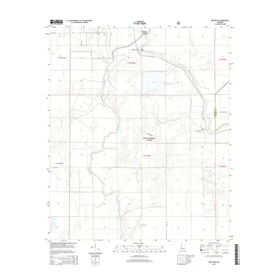 2015 Map of Red Rock, 2015 Print