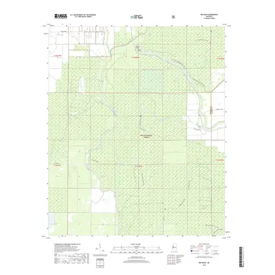 2018 Map of Red Rock, 2018 Print