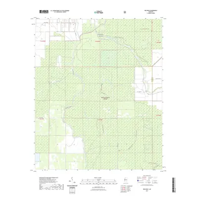 2021 Map of Red Rock, 2021 Print