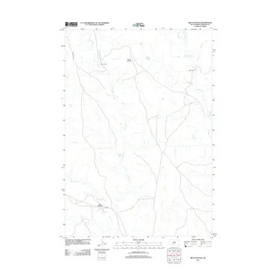 2012 Map of Red Scaffold, 2012 Print