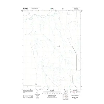 2012 Map of Red Shirt SW, 2012 Print