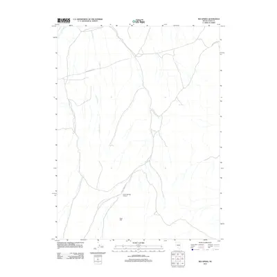 2012 Map of Red Spring, 2012 Print
