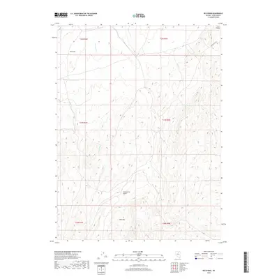 2018 Map of Red Spring, 2018 Print
