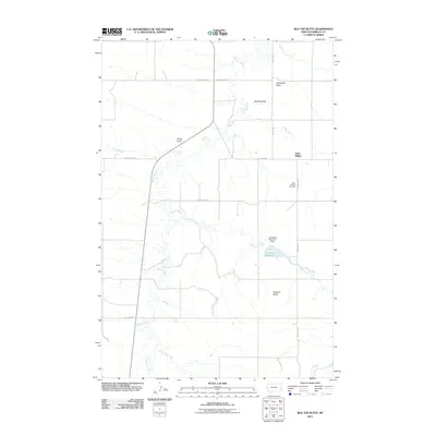 2011 Map of Red Top Butte, 2011 Print