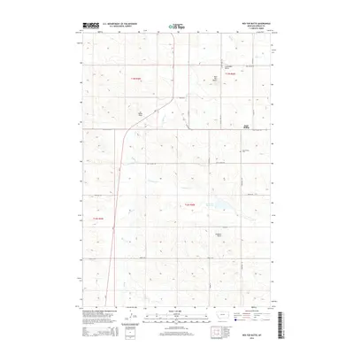 2014 Map of Red Top Butte, 2014 Print