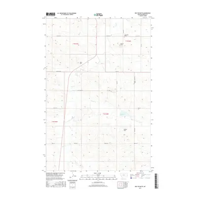 2017 Map of Red Top Butte, 2017 Print