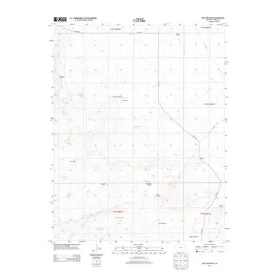 2013 Map of Red Top Ranch, 2013 Print