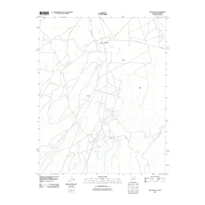 2010 Map of Red Valley, 2010 Print
