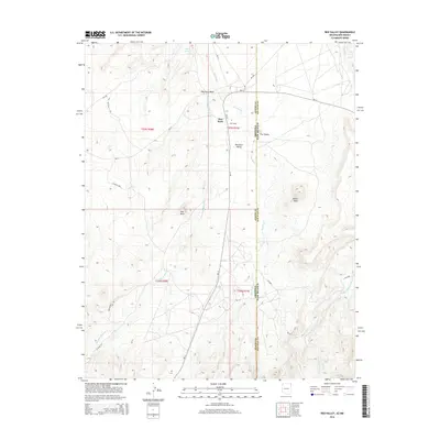 2014 Map of Red Valley, 2014 Print