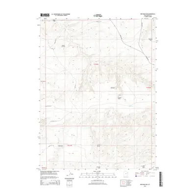 2014 Map of Red Wash NW, 2014 Print