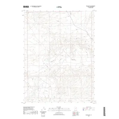 2020 Map of Red Wash NW, 2020 Print