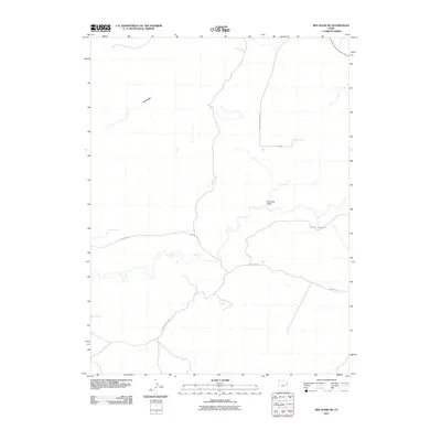 2011 Map of Red Wash SE, 2011 Print