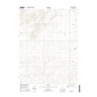 2014 Map of Red Wash SE, 2014 Print