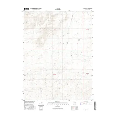 2017 Map of Red Wash SE, 2017 Print