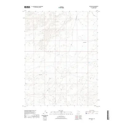 2020 Map of Red Wash SE, 2020 Print