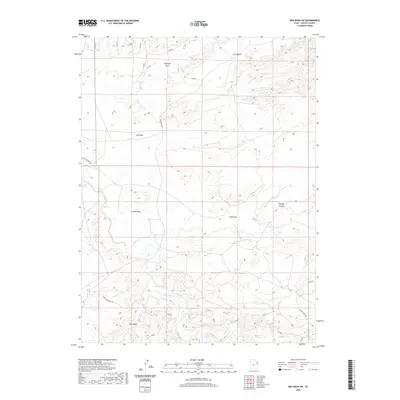 2020 Map of Red Wash SW, 2020 Print