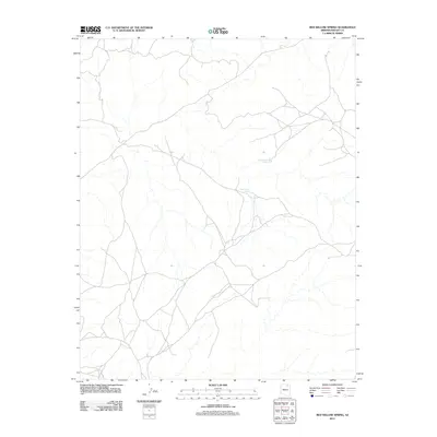 2011 Map of Red Willow Spring, 2011 Print