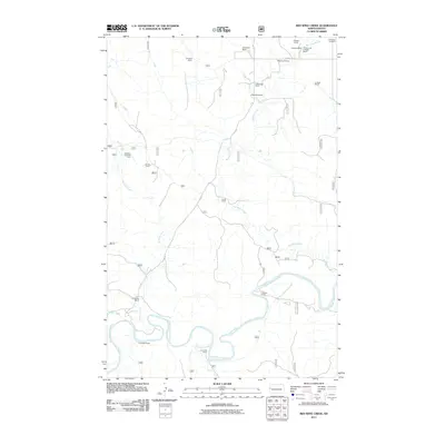 2011 Map of Red Wing Creek, 2011 Print